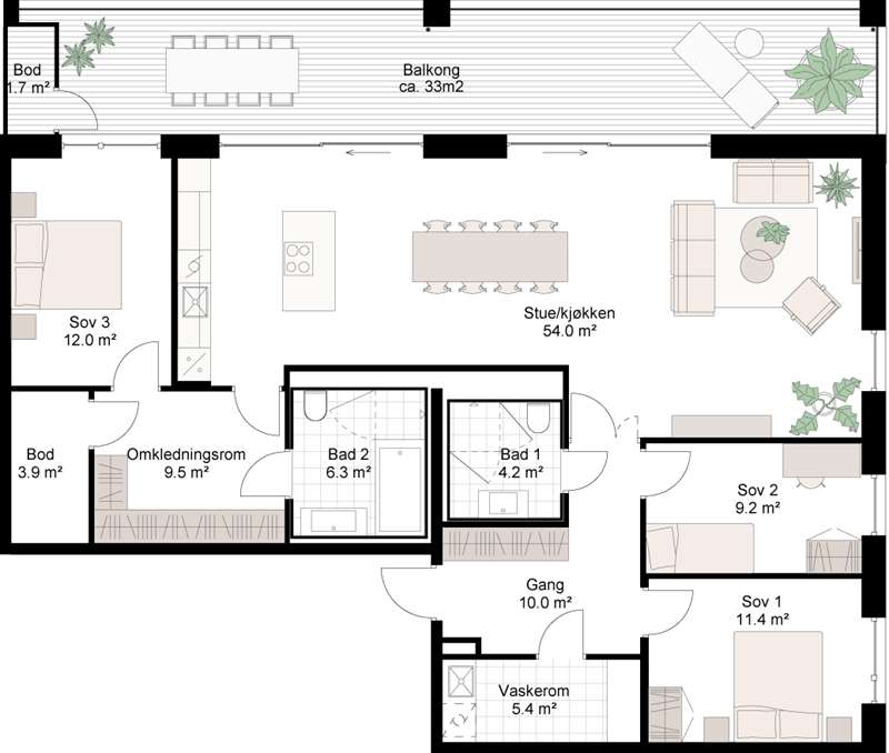Plantegning 1